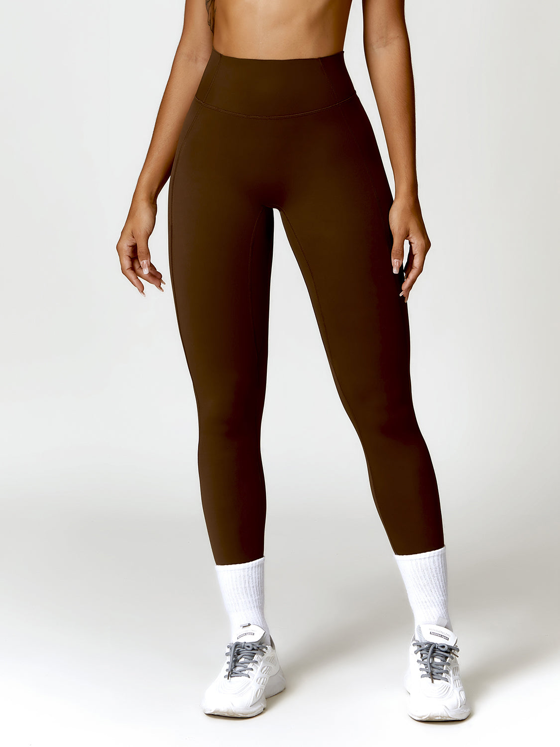 Twisted Halter Neck Bra and High Waist Leggings Active Set - Tantalize Boutique