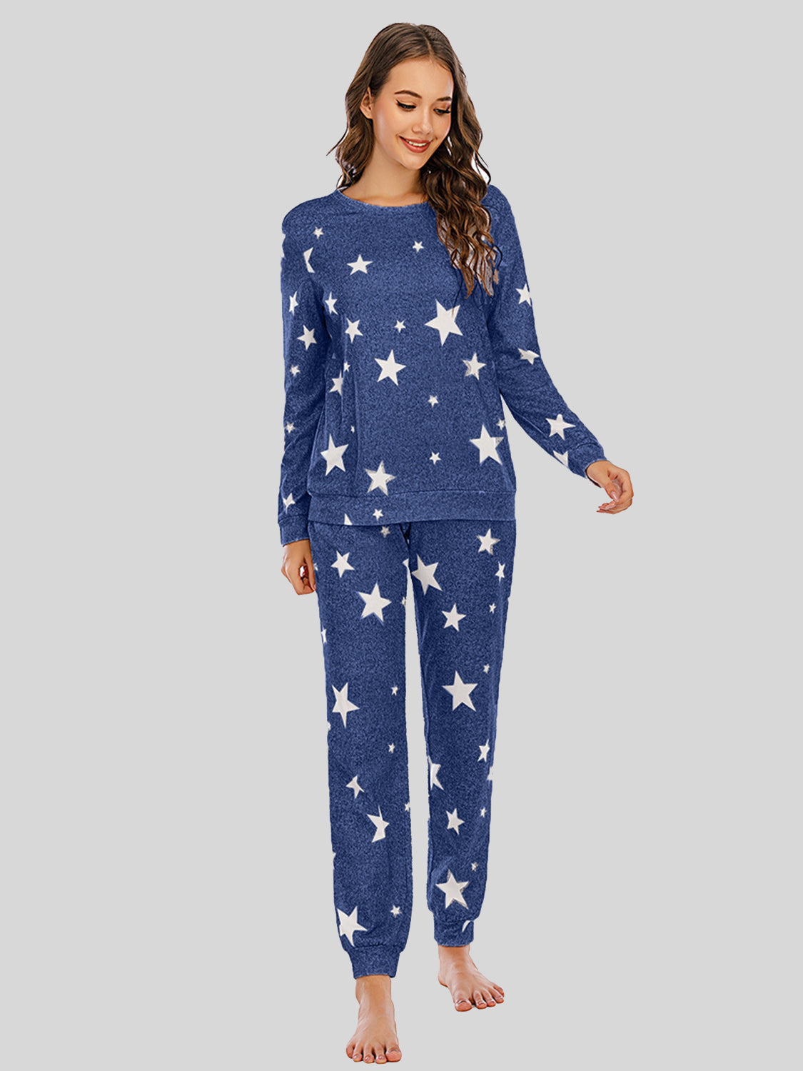 Star Top and Pants Lounge Set - Tantalize Boutique