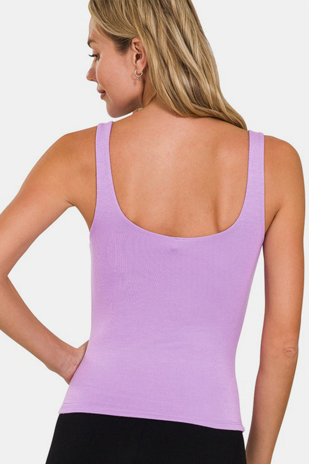 Zenana V-Neck Slim Tank - Tantalize Boutique
