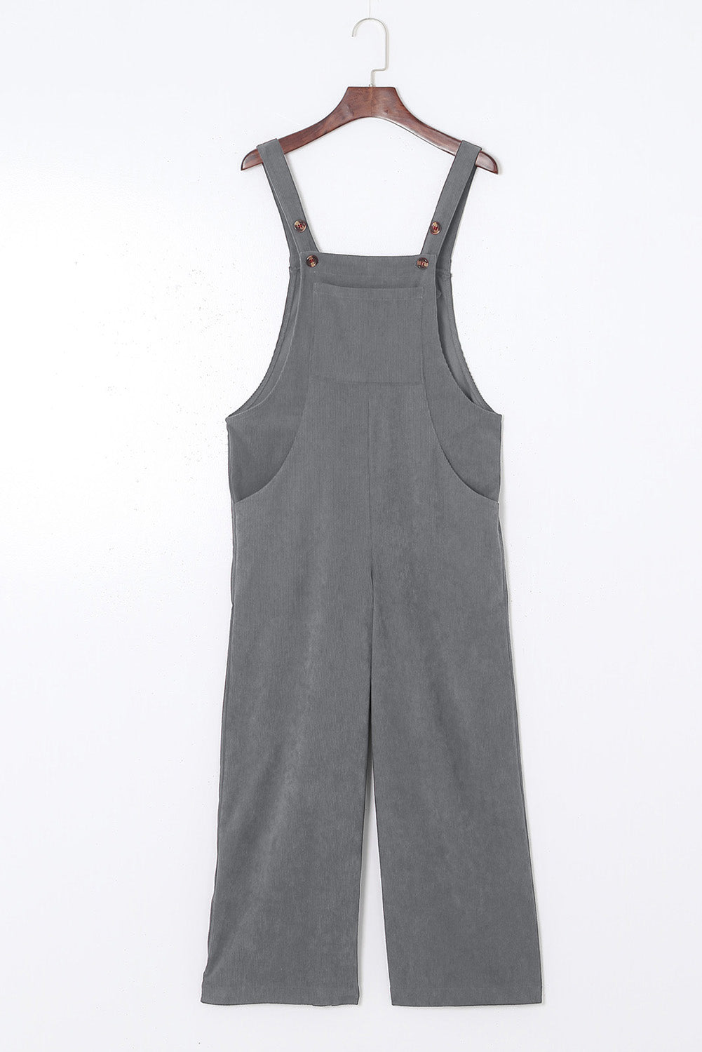 Pocketed Wide Leg Overall - Tantalize Boutique