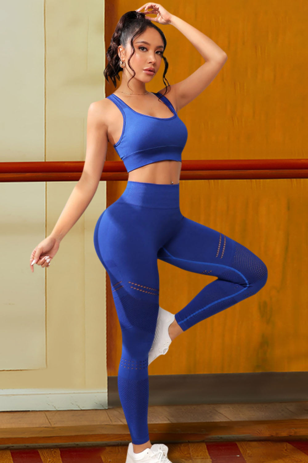 Sports Tank and Leggings Set - Tantalize Boutique