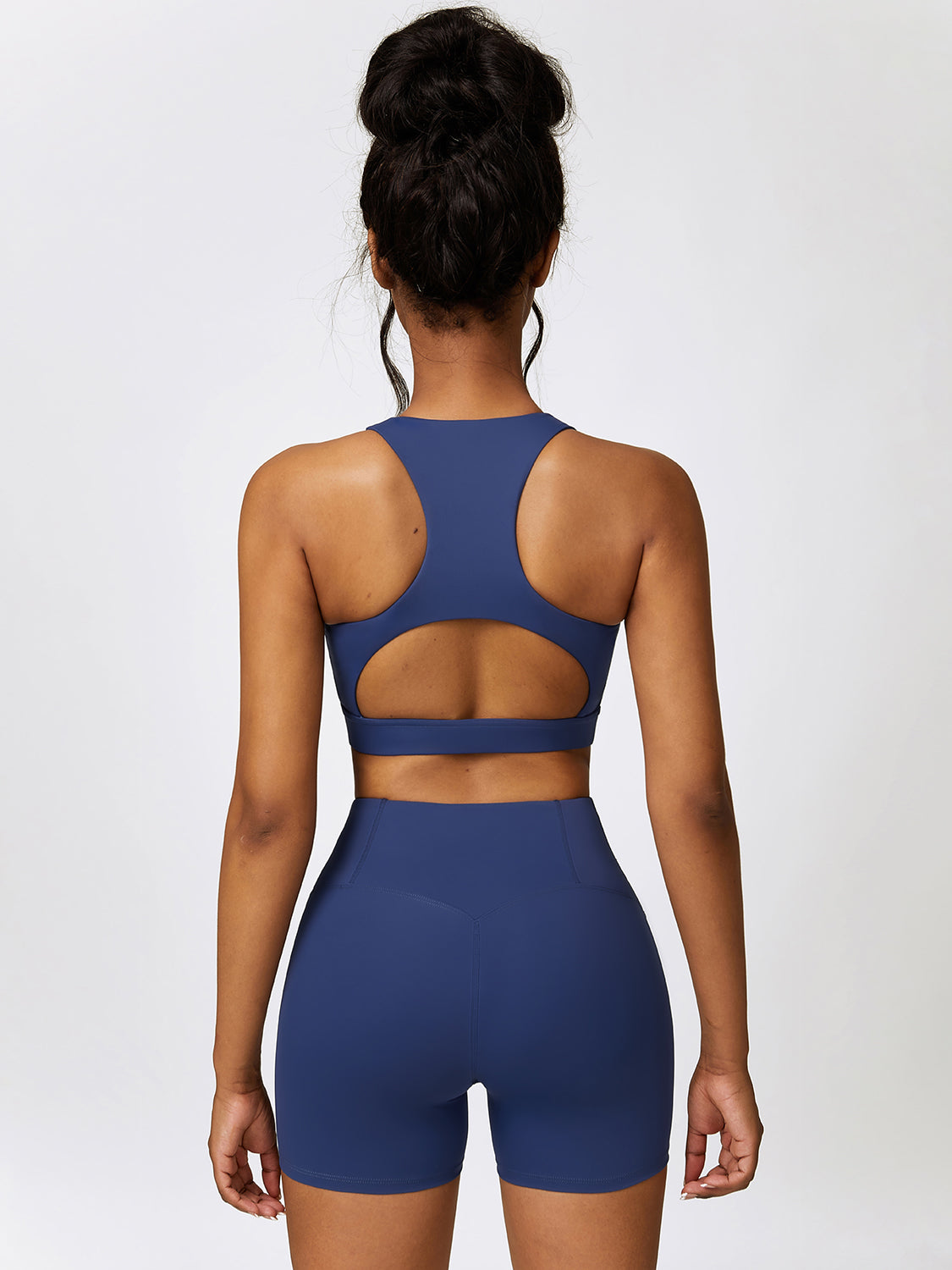 Cutout Cropped Sport Tank and Shorts Set - Tantalize Boutique