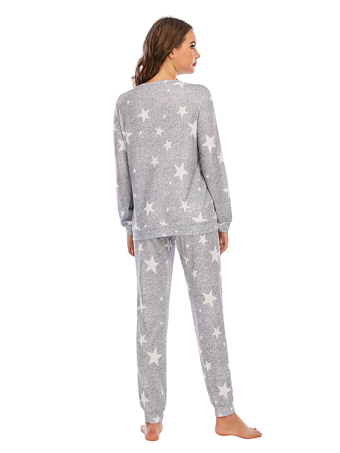 Star Top and Pants Lounge Set - Tantalize Boutique
