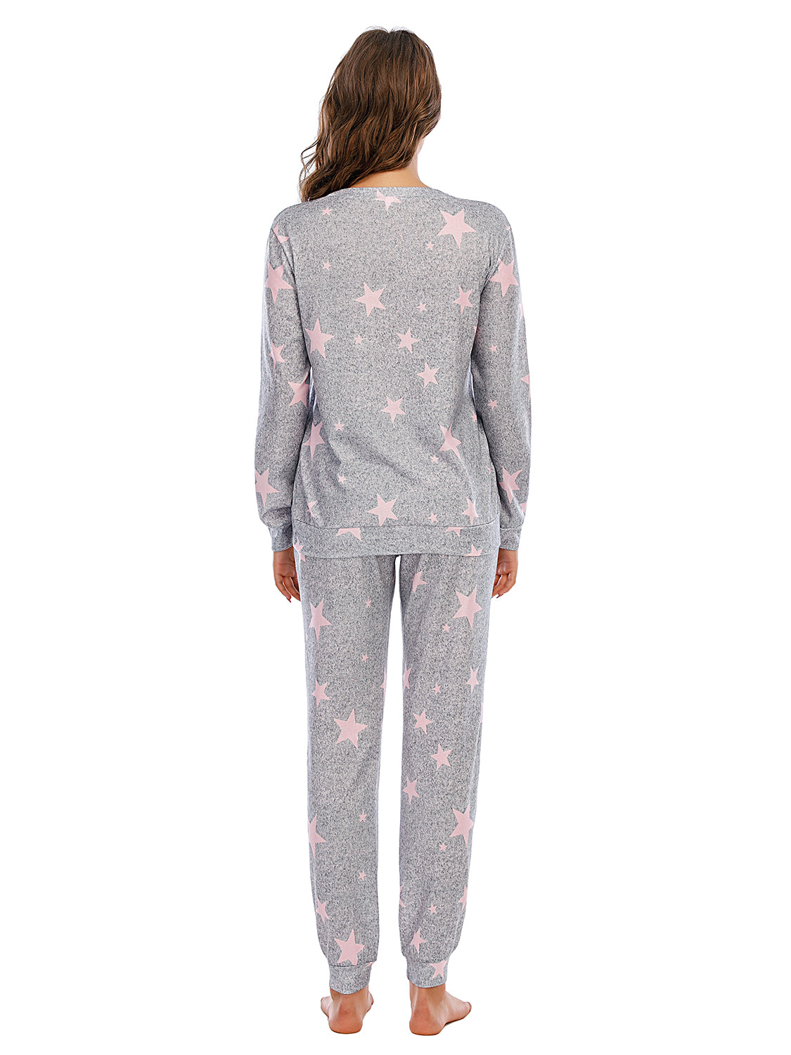 Star Top and Pants Lounge Set - Tantalize Boutique