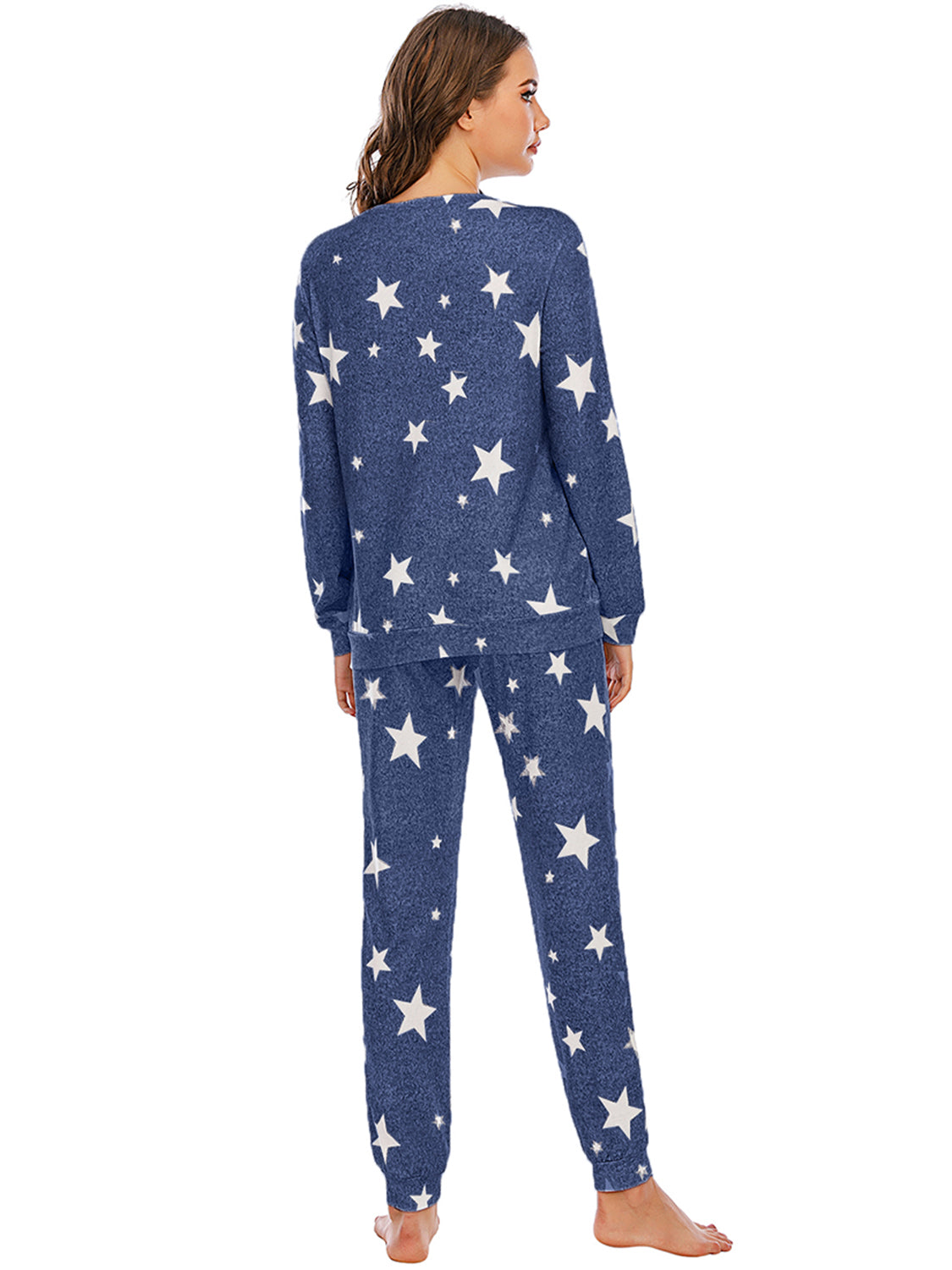 Star Top and Pants Lounge Set - Tantalize Boutique