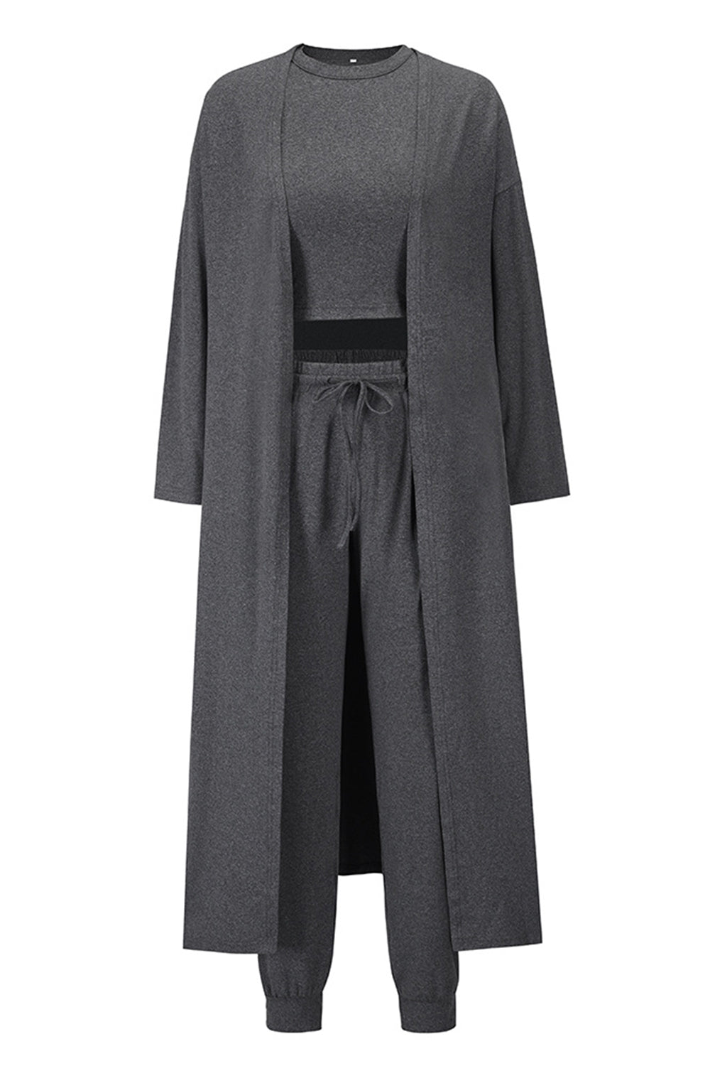 Tank, Pants, and Cardigan Set with Pockets - Tantalize Boutique