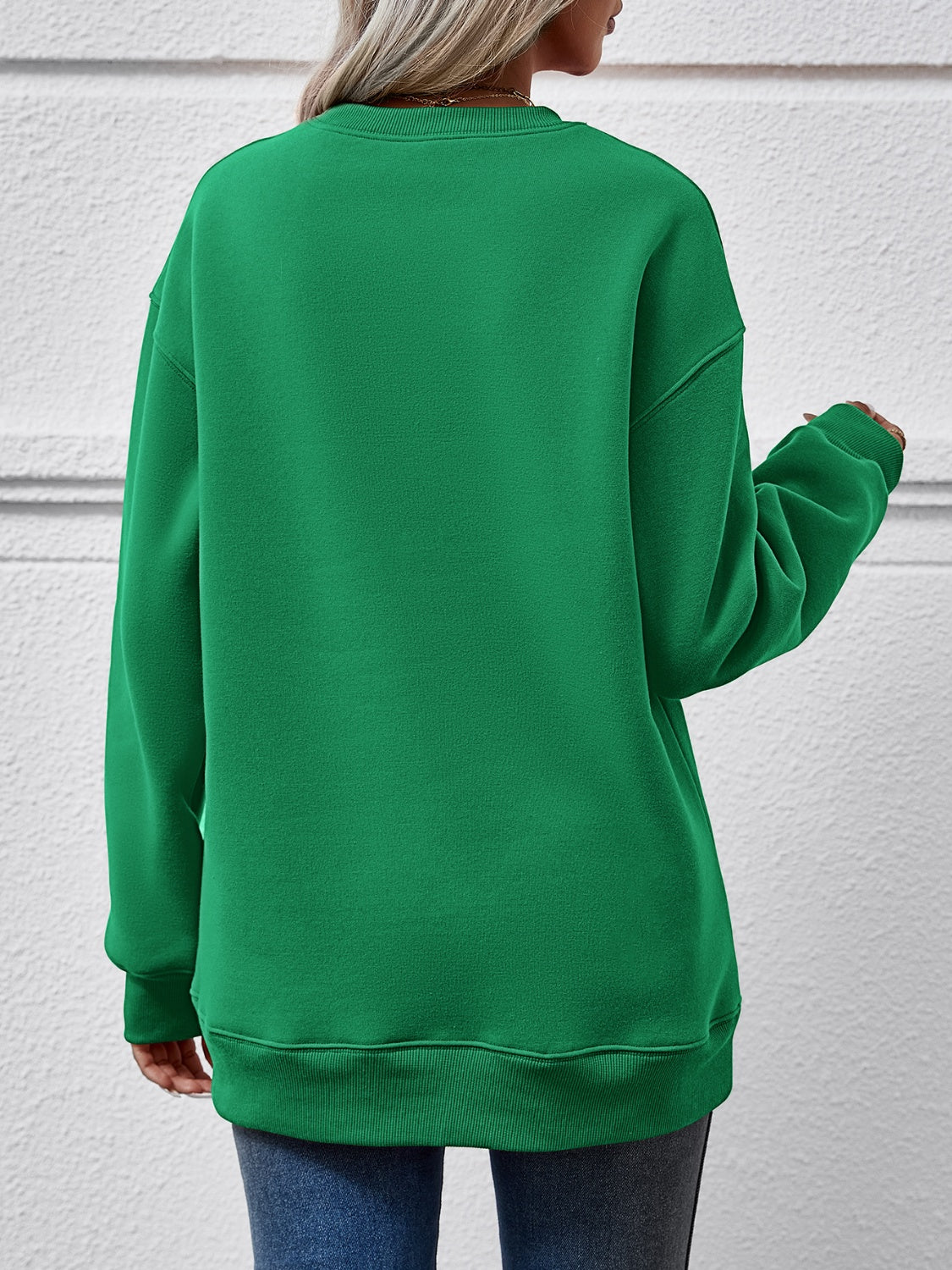MERRY AND BRIGHT Long Sleeve Sweatshirt - Tantalize Boutique