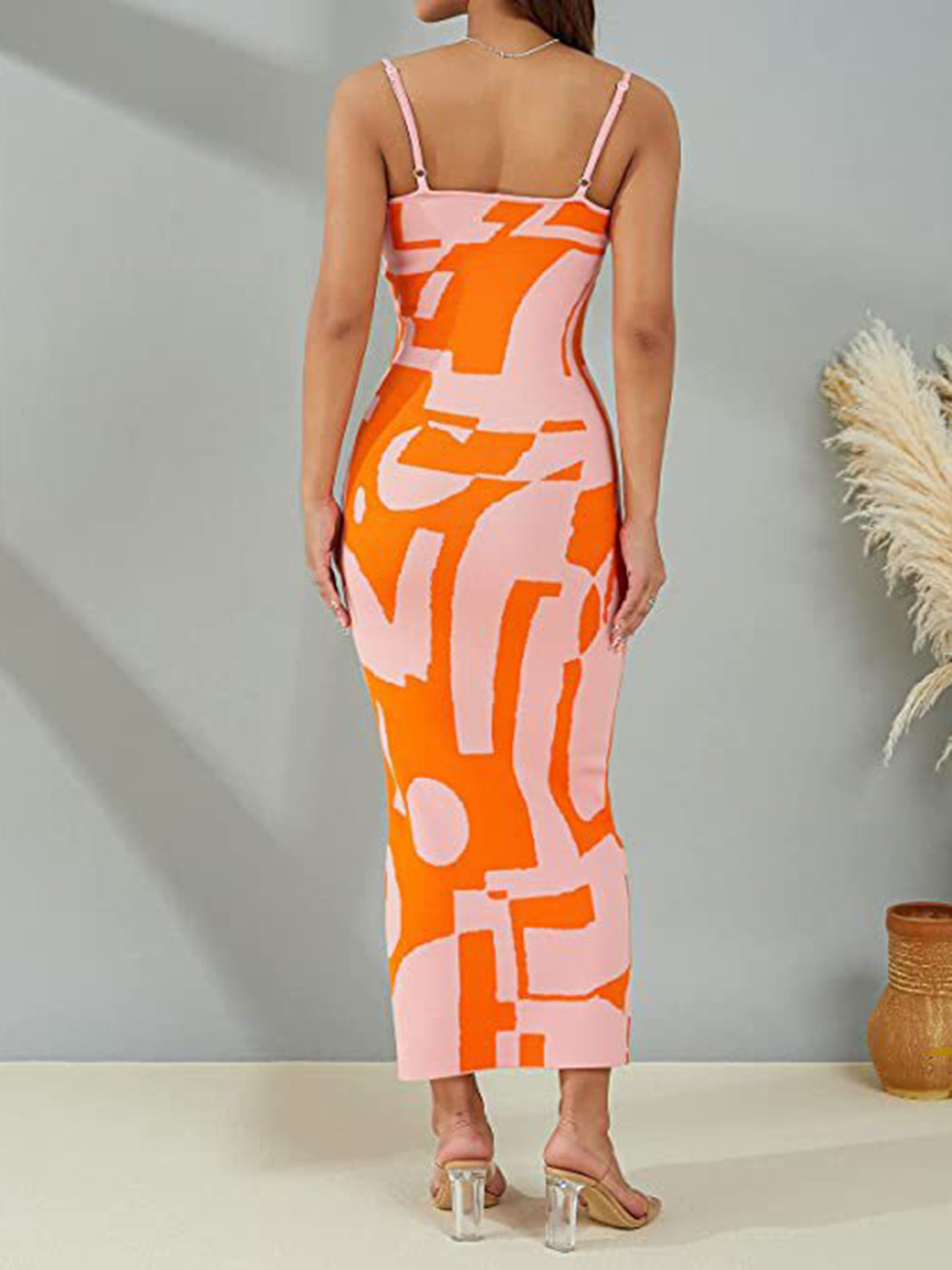 Spaghetti Strap Maxi Sweater Dress - Tantalize Boutique