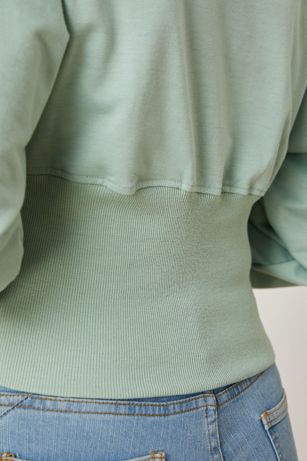 Boat Neck Lantern Sleeve Blouse - Tantalize Boutique