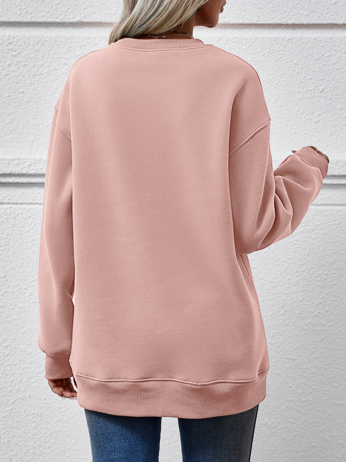 MERRY AND BRIGHT Long Sleeve Sweatshirt - Tantalize Boutique