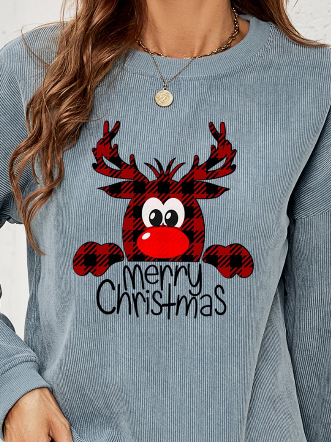 MERRY CHRISTMAS Graphic Sweatshirt - Tantalize Boutique
