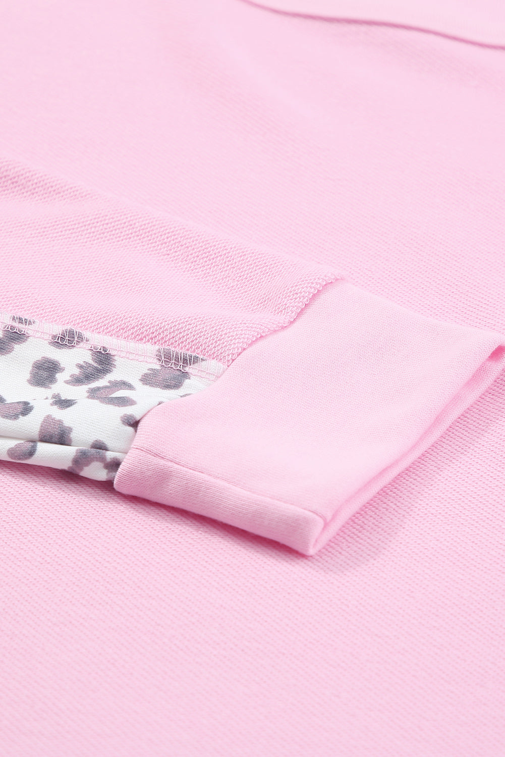 Plus Size MERRY CHRISTMAS Leopard Dropped Shoulder Sweatshirt - Tantalize Boutique