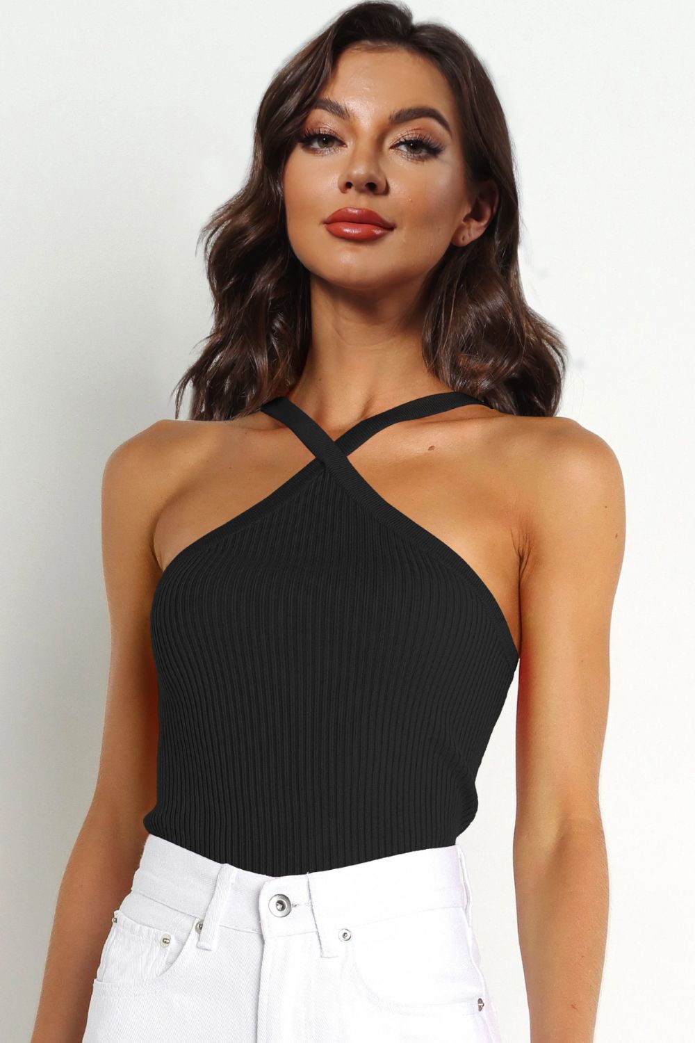 Ribbed Cami Top - Tantalize Boutique