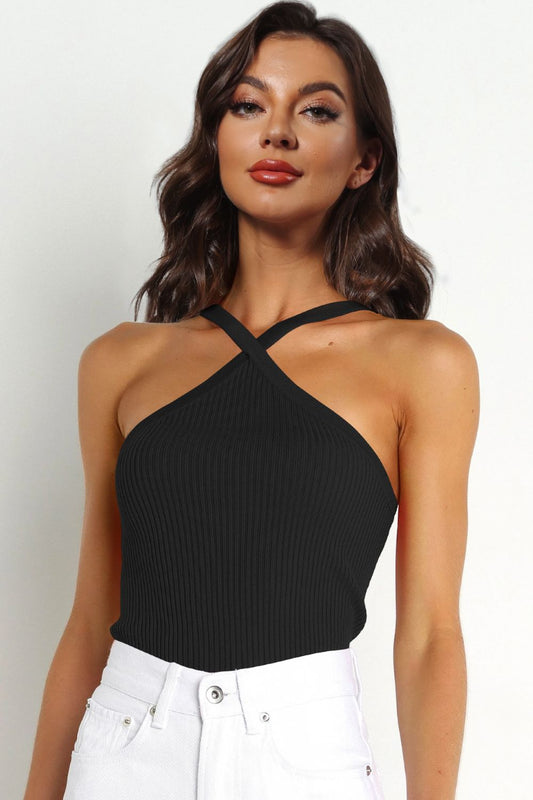 Ribbed Cami Top - Tantalize Boutique
