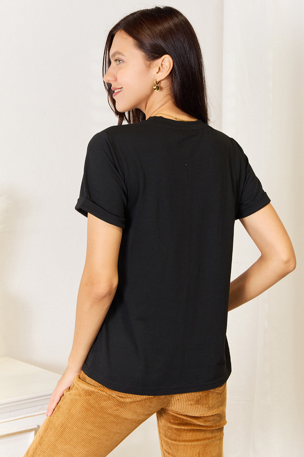 Simply Love GOOD MOMS SAY BAD WORDS Graphic Tee - Tantalize Boutique