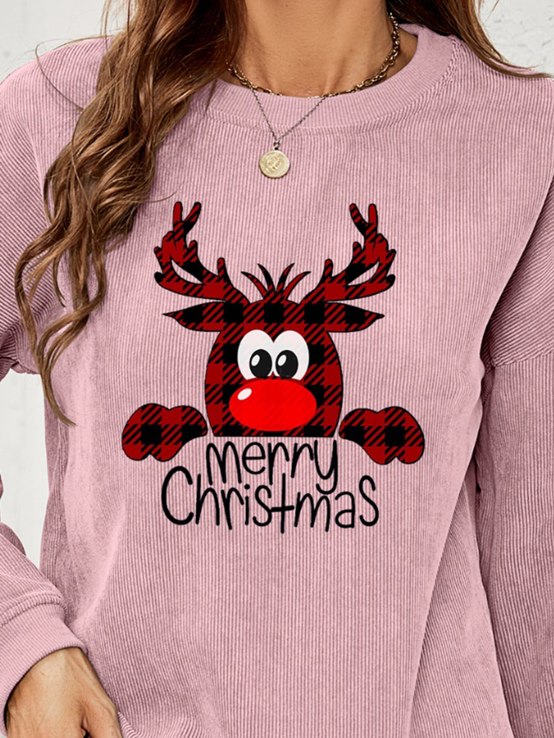 MERRY CHRISTMAS Graphic Sweatshirt - Tantalize Boutique