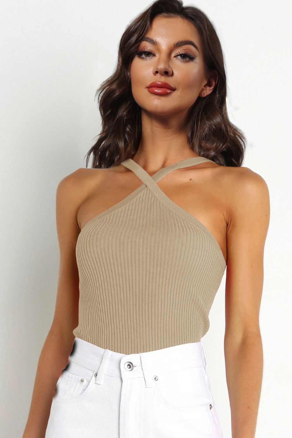 Ribbed Cami Top - Tantalize Boutique