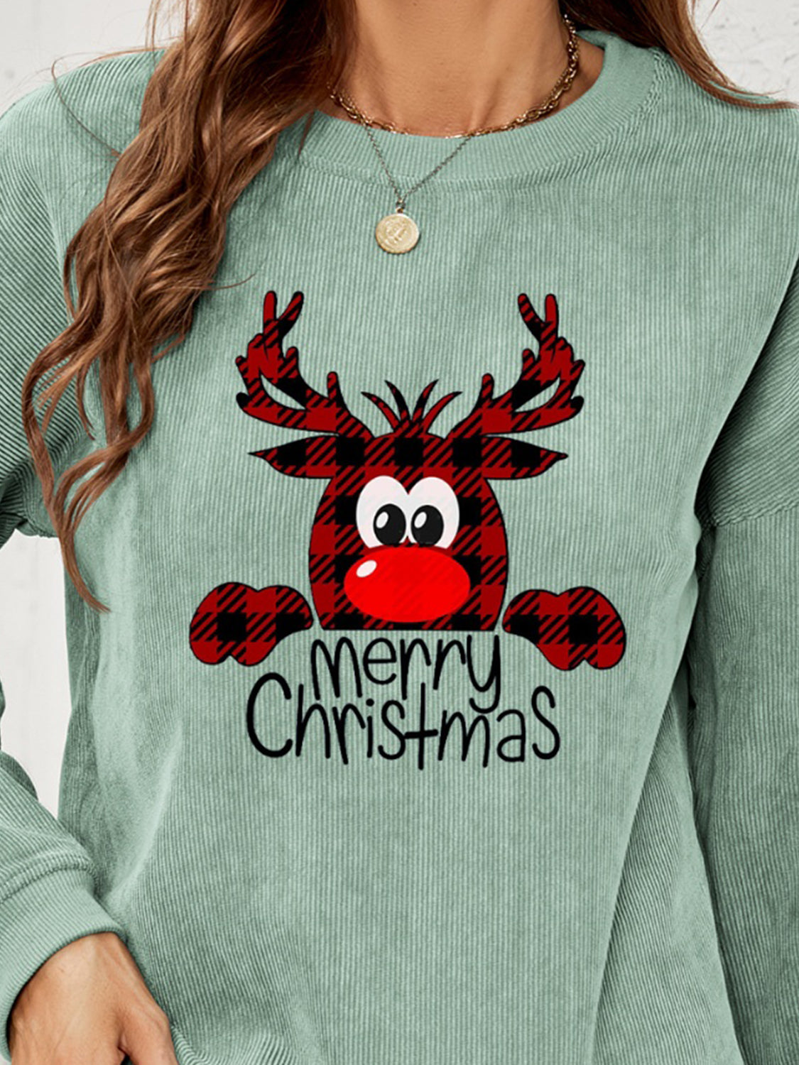 MERRY CHRISTMAS Graphic Sweatshirt - Tantalize Boutique