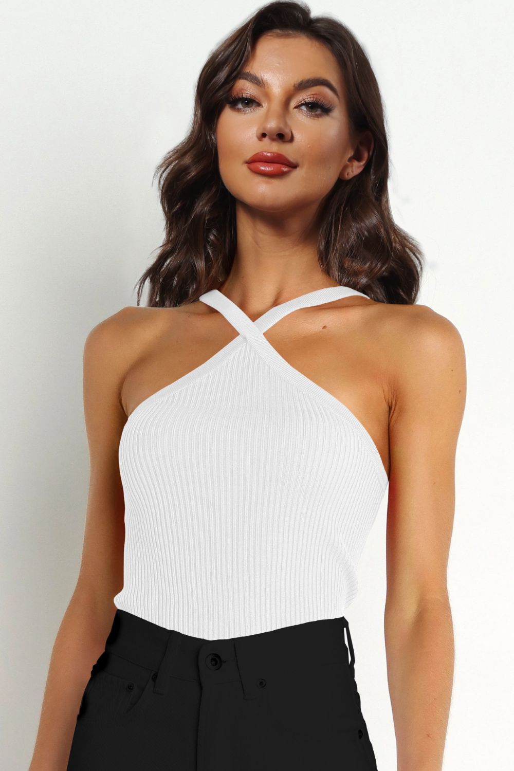 Ribbed Cami Top - Tantalize Boutique