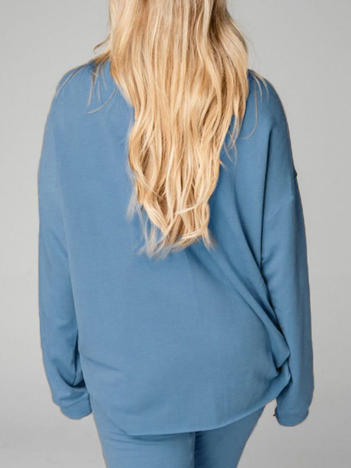 Distressed Sweatshirt and Joggers Set - Tantalize Boutique