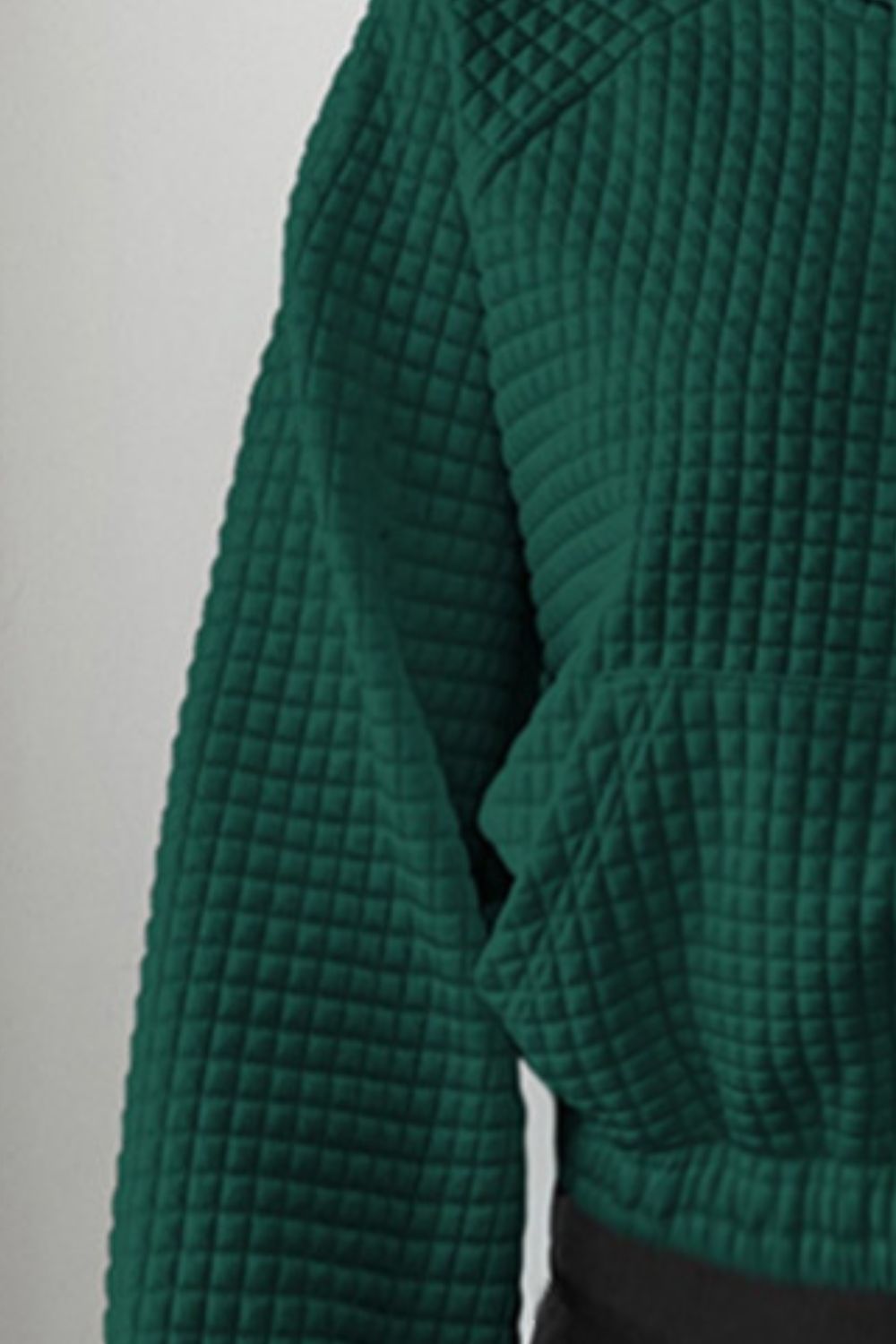 Drawstring Pocketed Raglan Sleeve Hoodie - Tantalize Boutique